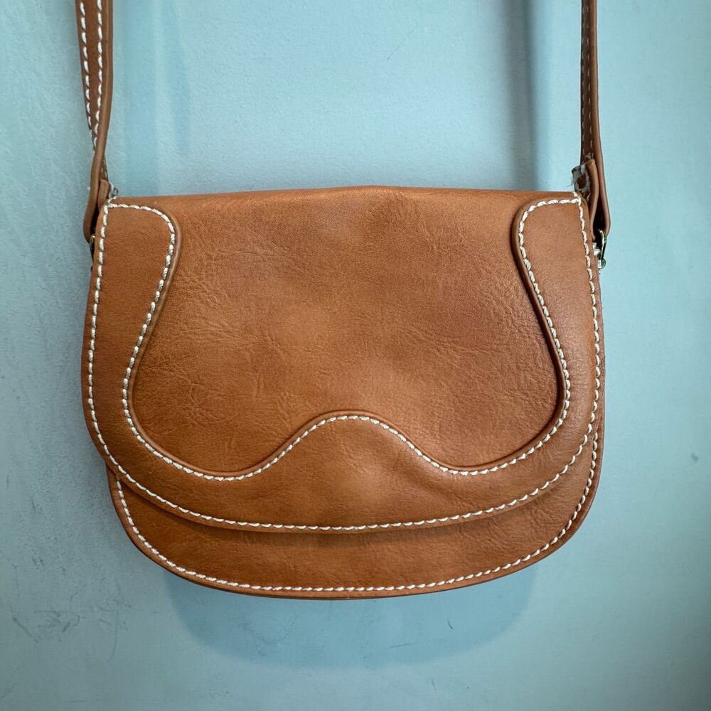 Universal Threads Faux Leather Crossbody Purse – 7.5"x6.5", Fast Ship!